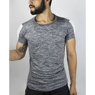 Camiseta de hombre 3 rayas  slim fit