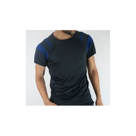 Camiseta Rangle Negro - Azul Rangle Slim fit